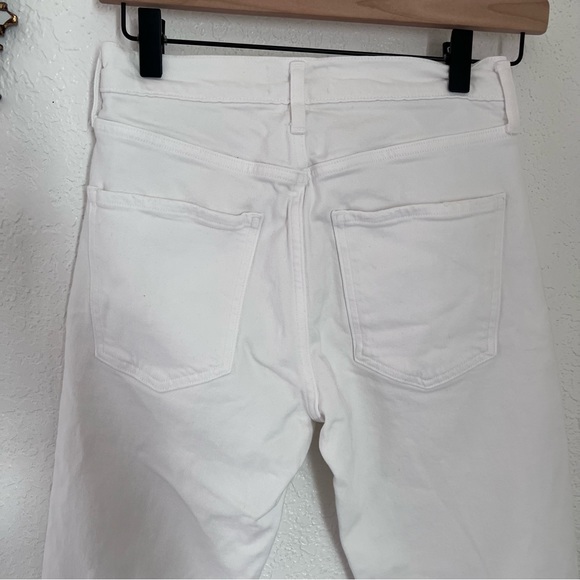 Agolde Toni Mid Rise Distressed Hem Jeans size 25 - Picture 7 of 8